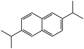 2,6-ジイソプロピルナフタレン 化学構造式