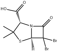 6,6-DIBROMOPENICILLANIC ACID Struktur