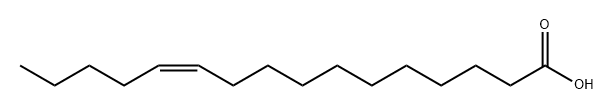 Hexadecenoicacid,Z-11-,2416-20-8,结构式