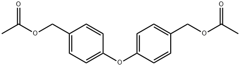 4,4'-oxydibenzyl di(acetate) Struktur