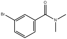 3-ブロモ-N,N-ジメチルベンズアミド 化学構造式