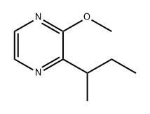 2-sec-ブチル-3-メトキシピラジン 化学構造式