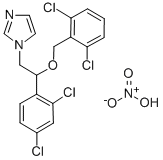 Isoconazole nitrate Structure