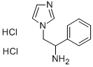2-(1H-咪唑-1-基)-1-苯基乙胺二盐酸盐, 24169-73-1, 结构式