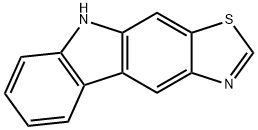 5H-Thiazolo[5,4-b]carbazole(9CI) 结构式