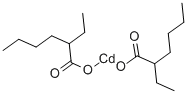2-乙基己酸镉,2420-98-6,结构式