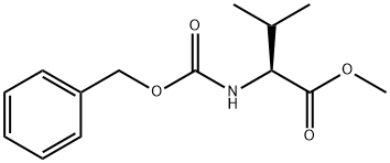 CBZ-L-VALINE METHYL ESTER Structure