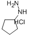 Cyclopentylhydrazine hydrochloride Structure