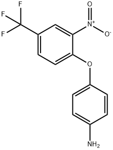 Benzeneamine, 4-(2-nitro-4-(trifluoromethyl)phenoxy)- Struktur