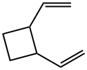 1,2-ジビニルシクロブタン 化学構造式