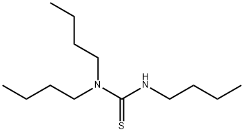1,1,3-トリブチルチオ尿素 化学構造式