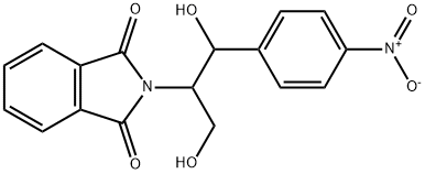 2-[2-HYDROXY-1-(HYDROXYMETHYL)-2-(4-NITROPHENYL)ETHYL]-1H-ISOINDOLE-1,3(2H)-DIONE Structure