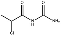 (2-氯丙酰基)脲,24224-16-6,结构式