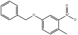 4-苄氧基-2-硝基甲苯, 24239-67-6, 结构式