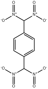 1,4-Bis(dinitromethyl)benzene Structure