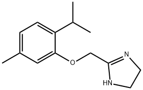 チマゾリン 化学構造式