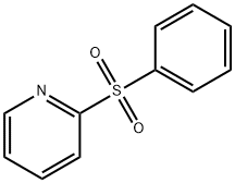 2-(フェニルスルホニル)ピリジン 化学構造式