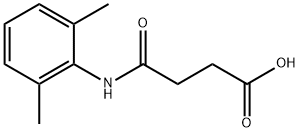 4-[(2,6-DIMETHYLPHENYL)AMINO]-4-OXOBUTANOIC ACID Struktur