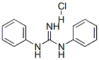 N,N'-diphenylguanidine monohydrochloride  Struktur