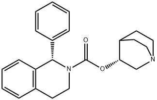 ソリフェナシン 化学構造式