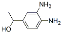 Benzenemethanol,  3,4-diamino--alpha--methyl- 结构式