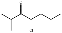 3-Heptanone,  4-chloro-2-methyl- Structure