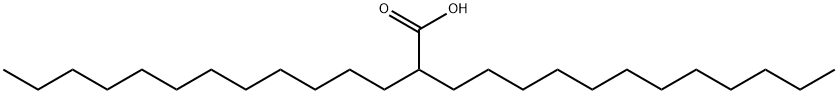 2-十二烷基十四酸, 24251-98-7, 结构式