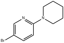 5-溴-2-(哌啶-1-)吡啶,24255-95-6,结构式
