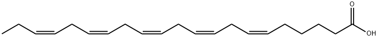 (all-Z)-6,9,12,15,18-Heneicosapentaenoic Acid Structure