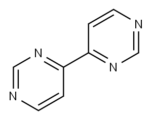 4,4'-ビピリミジン 化学構造式