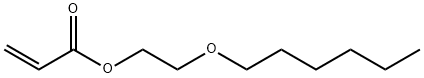 HEXOXYETHYL ACRYLATE Structure