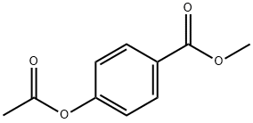 4-乙酰氧基苯甲酸甲酯,24262-66-6,结构式