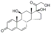 6,7-Dehydro Prednisolone Struktur