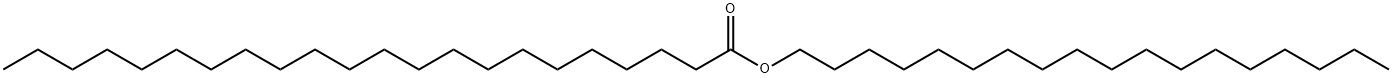 ドコサン酸オクタデシル 化学構造式