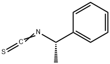 [(S)-1-フェニルエチル]イソチオシアナート 化学構造式