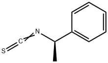 (R)-(-)-1-苯乙基乙硫氰酸酯, 24277-44-9, 结构式