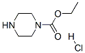 ethyl piperazine-1-carboxylate monohydrochloride  Structure