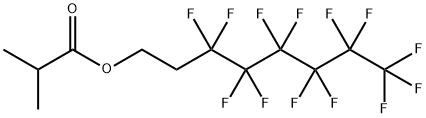 1H,1H,2H,2H-PERFLUOROOCTYL ISOBUTYRATE Structure