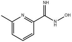 N'-Hydroxy-6-methylpyridine-2-carboximidamide Structure