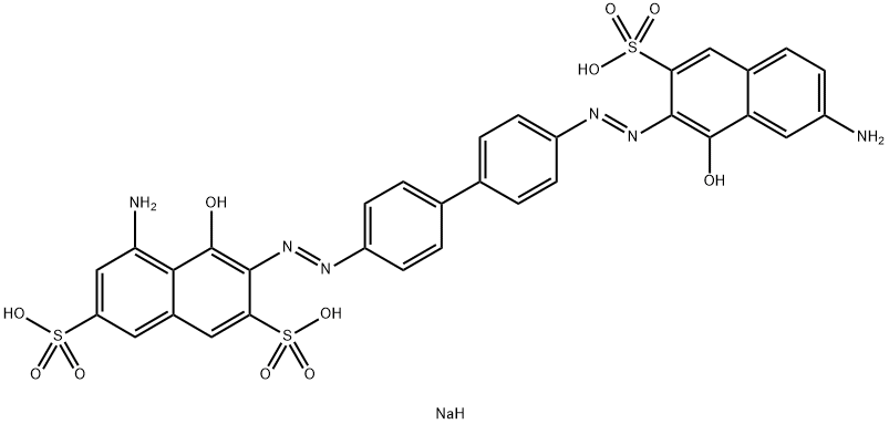 CHLORAZOL BLACK BH Structure