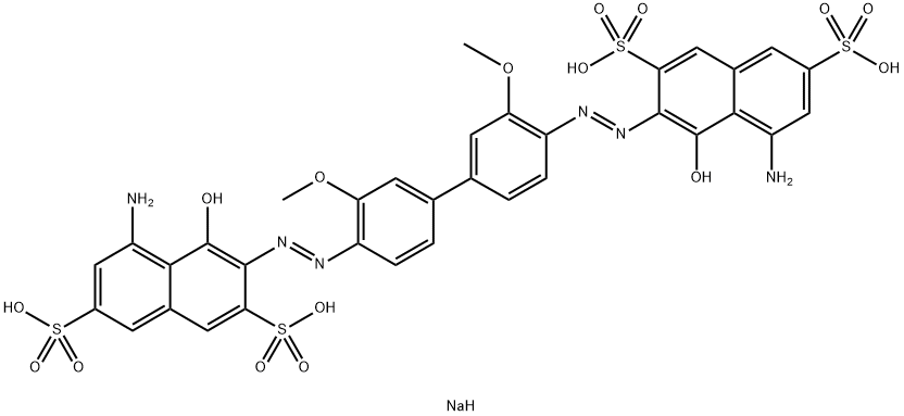 直接湖蓝5B 结构式