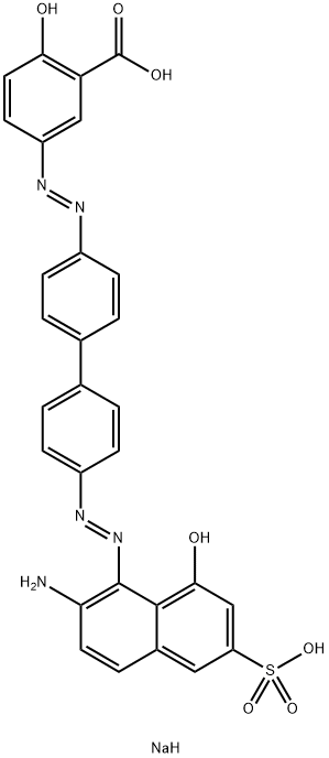 disodium 5-[[4'-[(2-amino-8-hydroxy-6-sulphonato-1-naphthyl)azo][1,1'-biphenyl]-4-yl]azo]salicylate|联苯胺红 F