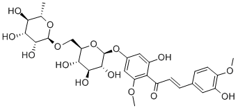 Hesperidin methylchalcone Struktur