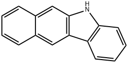 2,3-苯并咔唑,243-28-7,结构式