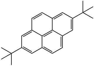 2,7-二叔丁基芘, 24300-91-2, 结构式