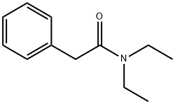 N,N-二乙基苯乙酰胺 结构式
