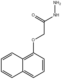 2-萘-1-氧基乙烷肼,24310-15-4,结构式