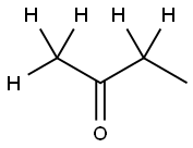 2-BUTANONE-1,1,1,3,3-D5 Struktur