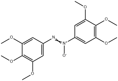 3,3',4,4',5,5'-Hexamethoxyazoxybenzene 结构式
