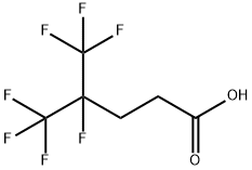 4,5,5,5-TETRAFLUORO-4-(TRIFLUOROMETHYL)PENTANOIC ACID Structure